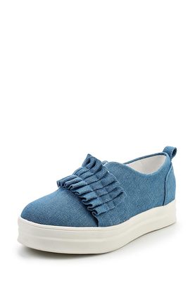 LOST INK  LANA PLEATED DETAIL SLIP ON PLIMSOLL